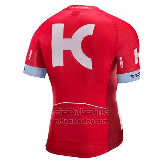 2016 Fietskleding Katusha Alpecin Wit en Rood Korte Mouwen en Koersbroek